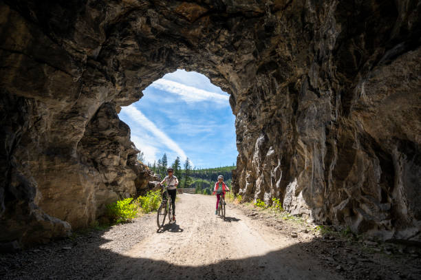 istock Cycling the Myra Trestles in Kelowna 1666623977