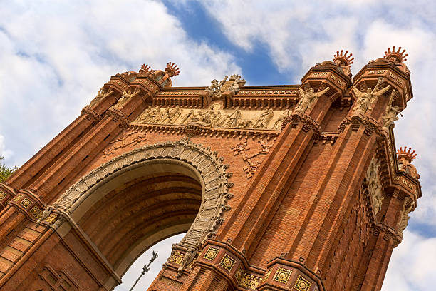 istock Arch of Barcelona, Spain 166667669
