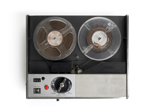 antique reel to reel tape recorder