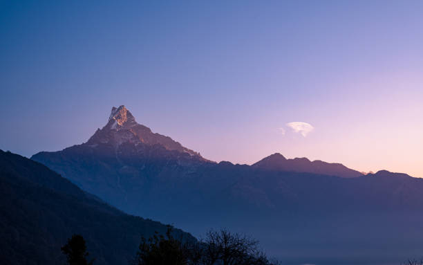 istock Landscape view of Mount Machhapuchhre 1666702744
