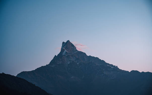 istock Landscape view of Mount Machhapuchhre 1666703302