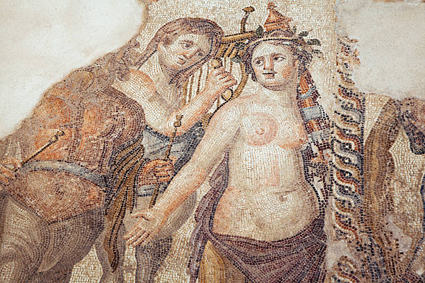 istock Roman Mosaic in Pafos, Cyprus 166671156