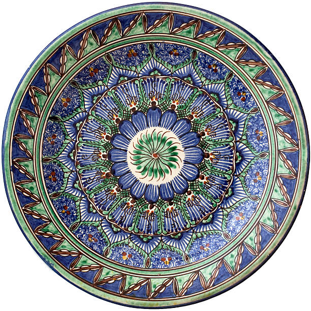istock Middle east traditional round plate 166671518