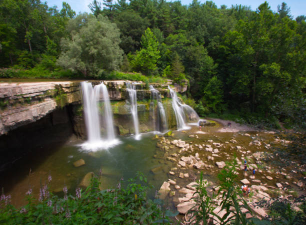 istock Ludlowville Falls, Lansing, New York 1666718783