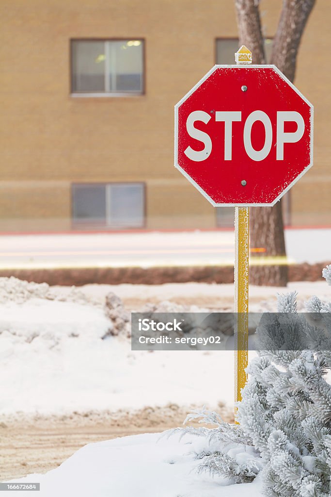 Segnale di stop - Foto stock royalty-free di Automobile