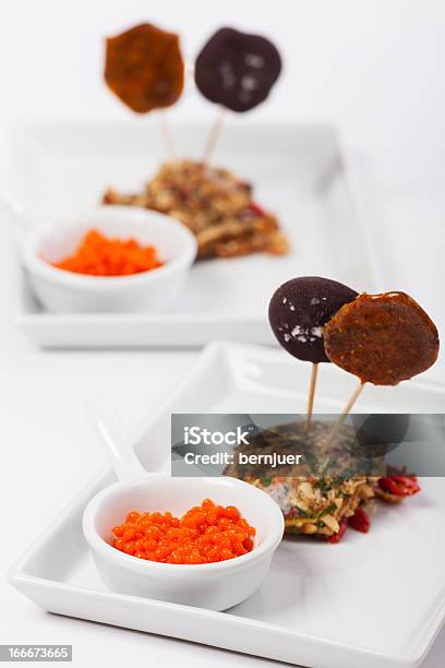 Foto de Gastronomia Molecular e mais fotos de stock de Branco - Branco, Carne, Caviar