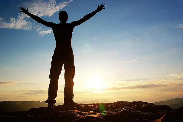 istock Silhouette of man 166673859