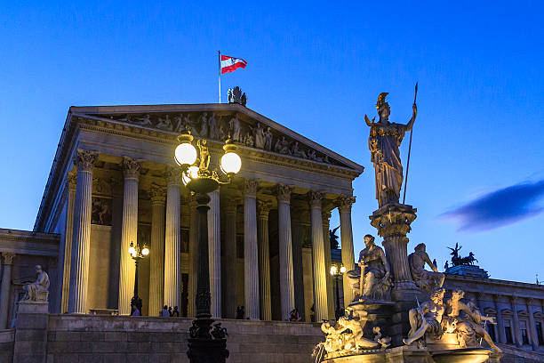 istock Austrian Parliament Building, Vienna 166678235