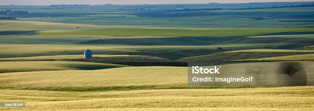 Холмистый Prairie Landforms - Стоковые фото Альберта роялти-фри