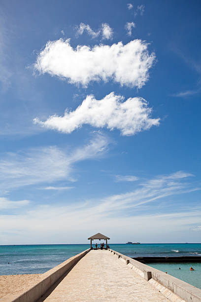 istock Waikiki Beach Pier in Honolulu 166678497