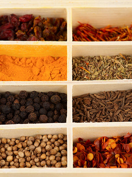 istock Set of spices for pilaf cooking 166681422