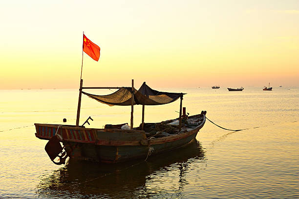 istock Morning on the yellow sea. 166681454