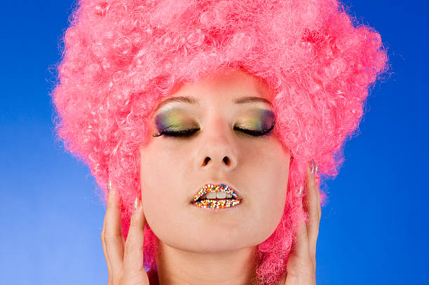 istock Girl with beautiful makeup 166682241