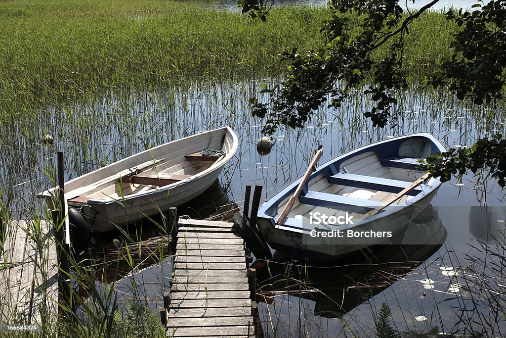 Barcos de Fisher - Foto de stock de Agua libre de derechos