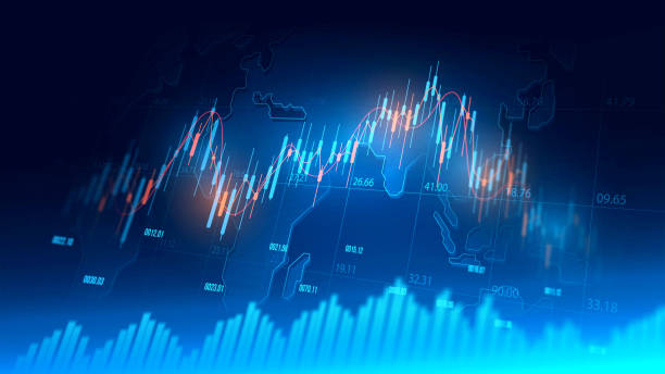 istock Stock market or forex trading graph in futuristic concept 1666862816