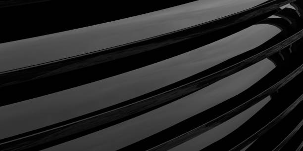 istock Abstract dark black background with high resolution. minimalistic modern design for business presentations. 3d rendering. 1666867718