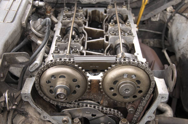 Valve train chain. Cylinder Head Bolt. Timing Chain Guide Damper.