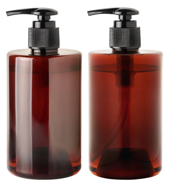 istock brown plastic  bottle with dispenser pump clipping path 1666972452
