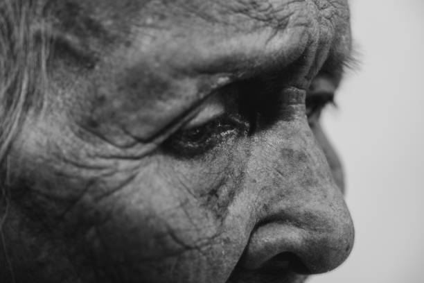 istock The old woman's felling lonely.(dementia and Alzheimer’s disease) 1667088249