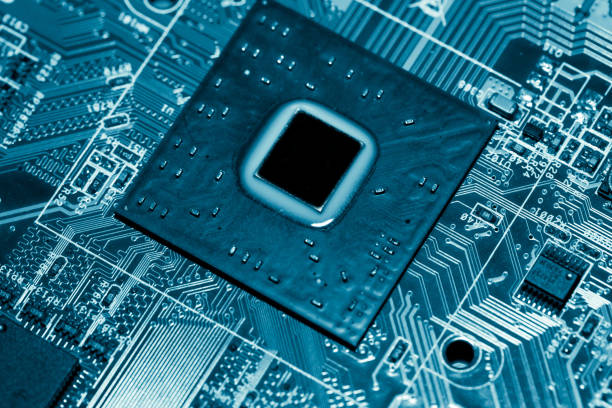 istock Abstract,close up of Mainboard Electronic background.(logic board,cpu motherboard,circuit,system board,mobo) 1667091452