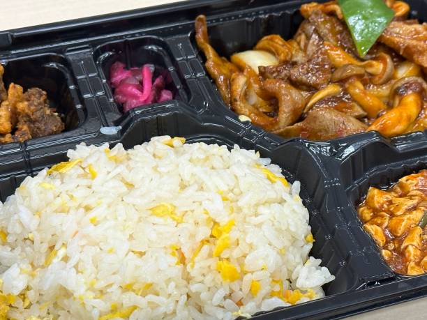 istock Bento Lunch box Chinese Food 1667125580