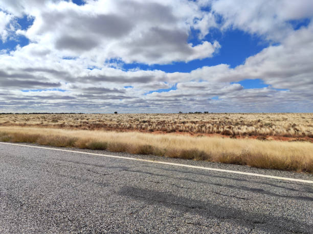 istock Cloudscape along the Silver City Highway, New South Wales, Australia 1667136021