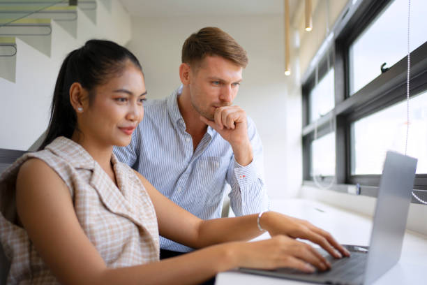istock Employees are meeting at office. 1667144313