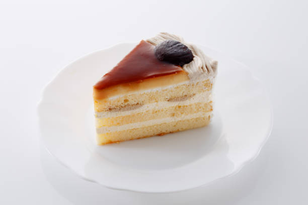 istock Sweet and delicious chestnut cake 1667198083