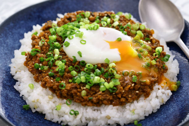 istock Japanese keema curry over rice 1667237226