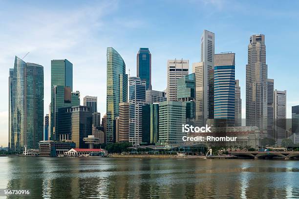 Singapur Panoramę Miasta - zdjęcia stockowe i więcej obrazów Azja - Azja, Bez ludzi, Biznes