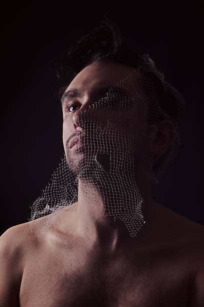 istock Beautiful naked man 166733368