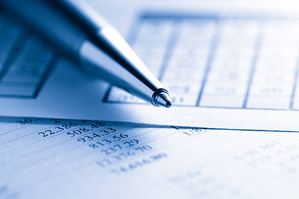 istock Operating budget, calendar and pen 166733416