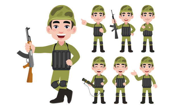 Soldier Jump Vector 150+ Sergeant Jump Stock Photos, Pictures & Royalty-Free Images - iStock