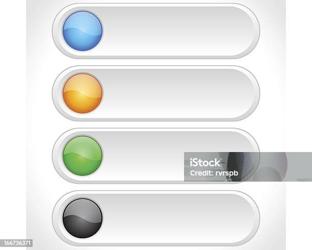 Patterned Web Button Icons For Computer Buttons For Web Vector Stock Illustration - Download Image Now - Black ...