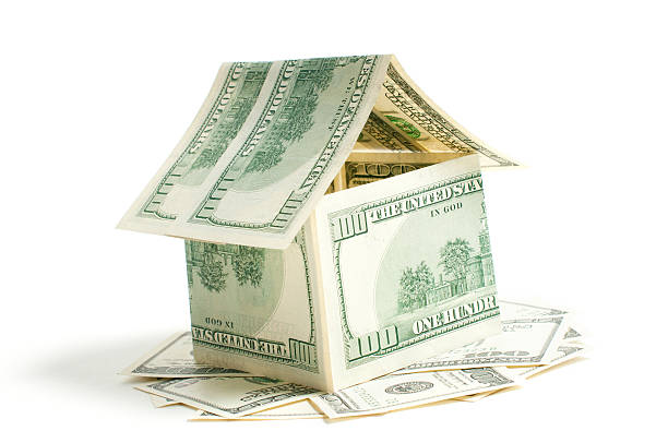 istock House of one hundred dollar bills 166736827