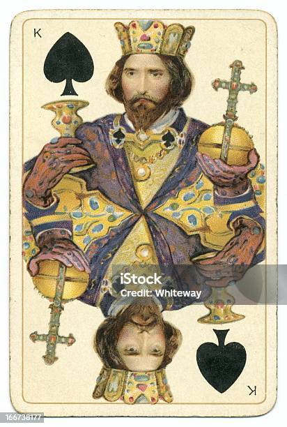 スペードのキング Dondorf シェークスピアアンティークがカード - カードゲームのストックフォトや画像を多数ご用意 - カードゲーム, 王, キングのカード