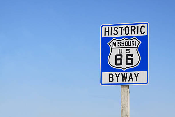 istock Route 66 Sign-Missouri, U.S.A. 166740922