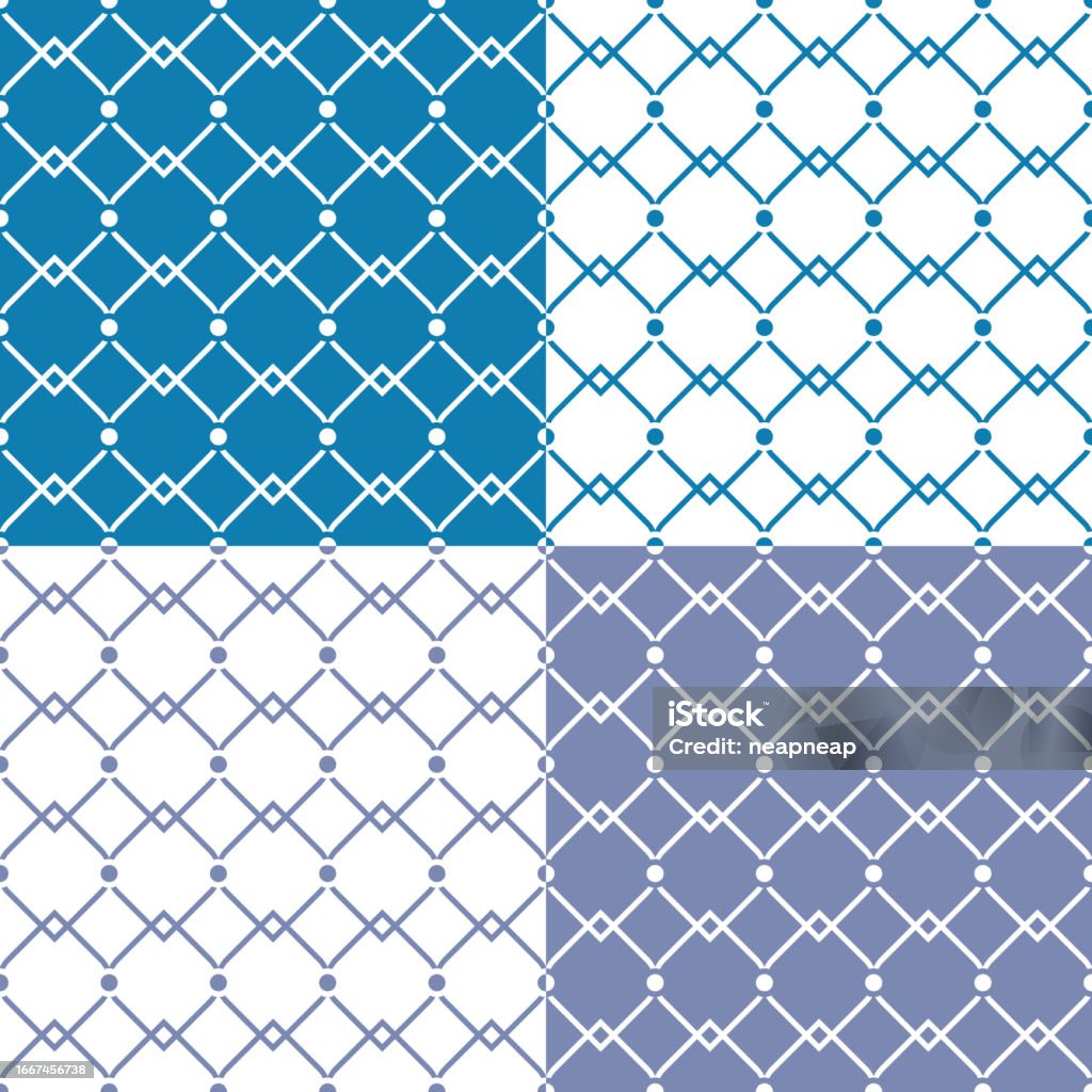 Pattern Background System Set Of Patterns Background Background Design Stock Illustration ...