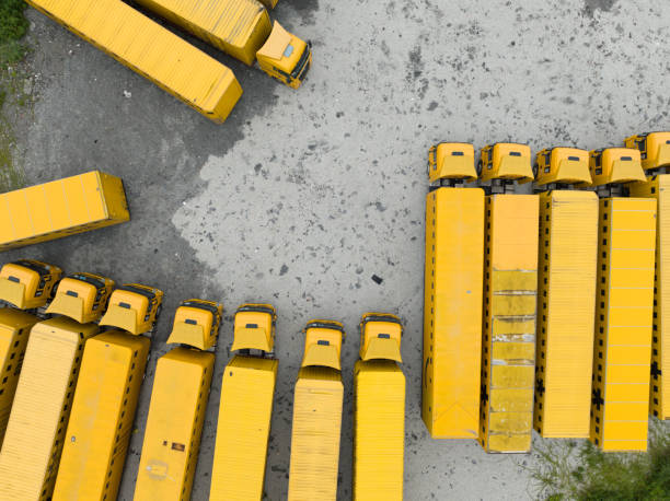 istock yellow logistics transport truck 1667492263