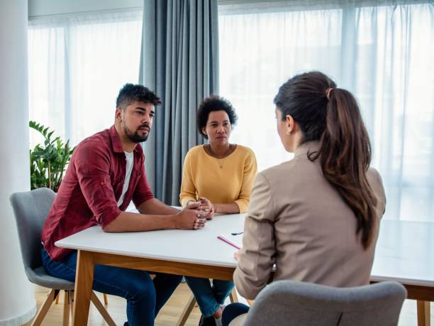 istock Black couple with a financial advisor 1667493808
