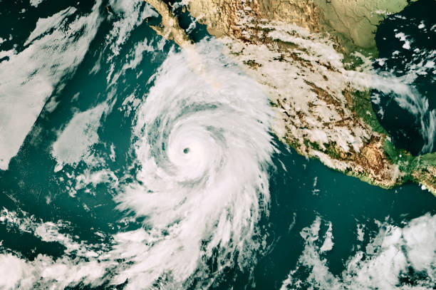istock Hurricane Hilary 2023 Cloud Map Mexico 3D Render Color 1667494872