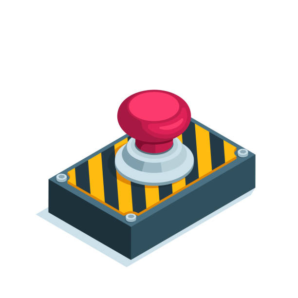 40+ Nuclear Launch Button Stock Illustrations, Royalty-Free Vector ...