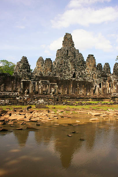 istock Bayon temple, Angkor area, Siem Reap, Cambodia 166750374