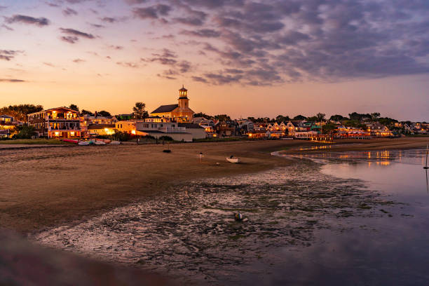 Sunset at Province town MA