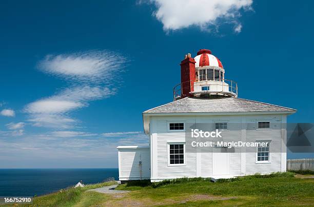 Latarnia Morska Cape Spear - zdjęcia stockowe i więcej obrazów St. John's - Nowa Fundlandia - St. John's - Nowa Fundlandia, Bez ludzi, Biały