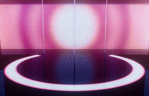 istock Strip Club Stage And Lights 1667567837