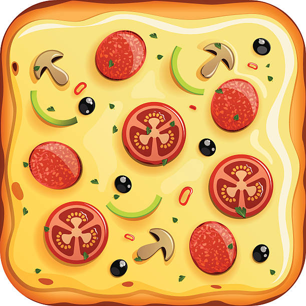 Pizza Cuadrada - Banco de fotos e imágenes de stock - iStock Pizza Cuadrada - Banco de fotos e imágenes de stock - iStock