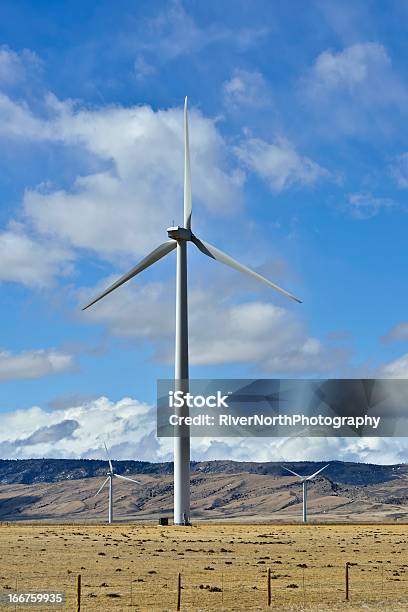 Wind Farm Stockfoto und mehr Bilder von Blau - Blau, Cumulus, Elektrizität