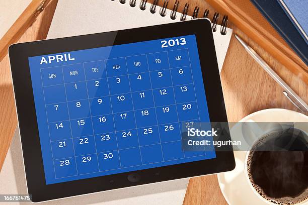 Tableta Digital Foto de stock y más banco de imágenes de 2013 - 2013, Abril, Café - Bebida