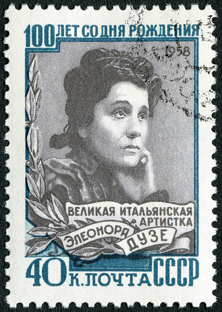 istock USSR 1958 shows Eleonora Duse (1858-1924), Italian actress 166764197